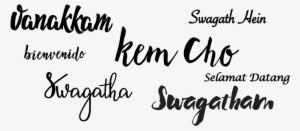 Welcome7languages Copy Languages Grahic Wide - Language