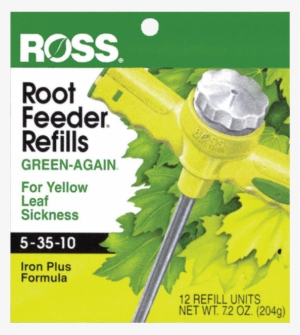 Ross Root Feeder Refills Green Again With Iron