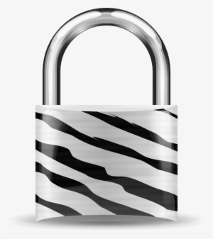 Original Png Clip Art File Padlock Zebra Svg Images