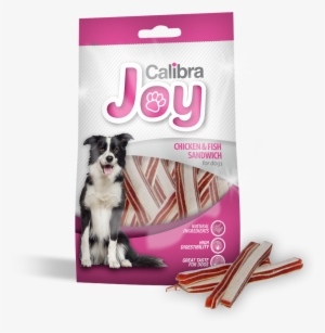 Supplementary Feed For Dogs Made From Chicken Meat - Calibra Joy Dog Treats Chicken & Fish Sandwich