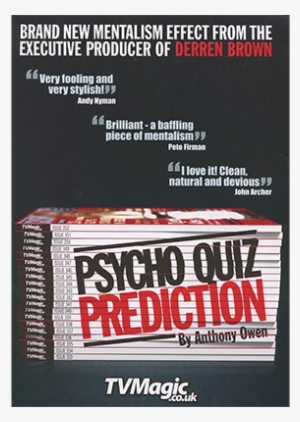Anthony Owen Psycho Quiz Prediction