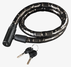 Armoured Cable Bike Lock, 100 Cm, Black - Hama 00178123 (schwarz)