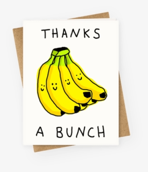 Thanks A Bunch Greeting Card - Happy Mothers Day Friend Funny