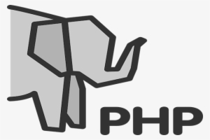 Transparent Black Php Logo