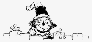 How To Set Use Scare Crow Icon Png - Wizard Of Oz Clip Art Black And White