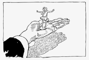 This Free Icons Png Design Of Little Girl In The Hand