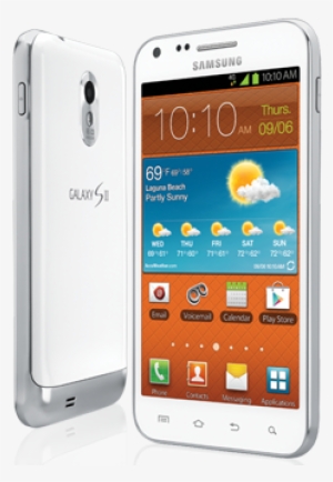 Samsung Phone Png On Picterest - Samsung Galaxy S Ii - 16 Gb - White - Boost Mobile
