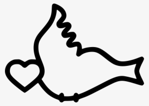 Romantic Valentine Day Bird Heart Couple Comments