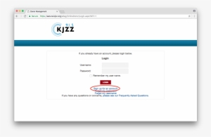 Click The "sign Up For An Account" Link On The E-member - Kjzz
