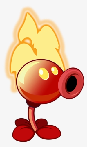 Fire Peashooter - Plants Vs Zombies 2 Fire Repeater