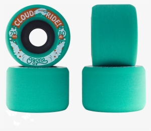 70mm Cloud Ride Ozone Longboard Skateboard Wheels