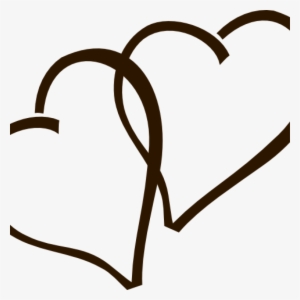 Wedding Summer Hatenylo Com Deep Brown Hearts - Double Heart Icon Png