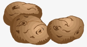 Potato - Heart (love) Potatoes Throw Blanket