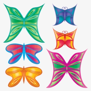 This Free Icons Png Design Of Colorful Abstract Butterflies