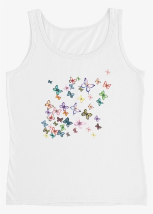 Butterfly Swarm Ladies Tank - Active Tank