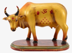Golden Cow Figurine 1 - Bull