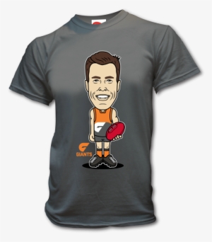 Gws Giants Men's Jeremy Cameron Player T-shirt - Sydney Mens Retro 70's Tee
