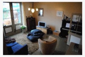 Monumental Typical Dutch Wooden Wooden House - Living Room