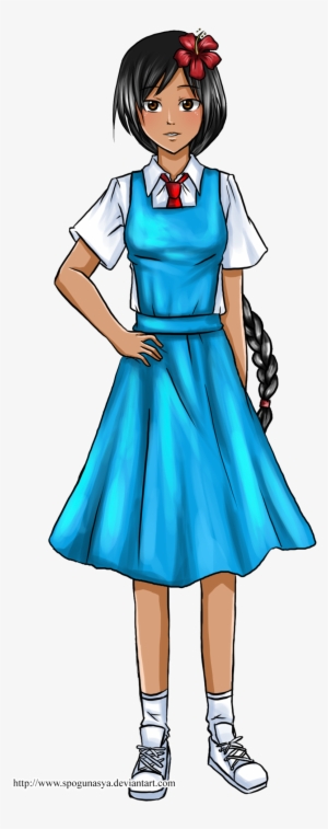 School Uniform Clipart At Getdrawings - Malaysia School Uniform Cartoon