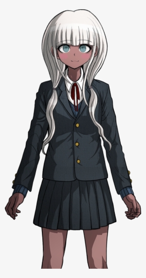 Danganronpa V3 Angie Yonaga Halfbody Sprite (1) - Angie Yonaga School Uniform