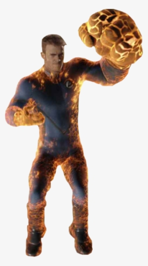 The Human Torch - Human Torch Transparent Background