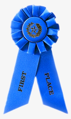 First Place Rosette - Blue Ribbon