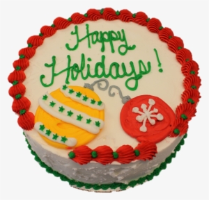 We Can Customize Your Cake For Any Occasion - Decorate The Happy Holiday Cake