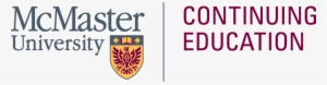 Lifelong Learning For A Brighter World - Mcmaster University Logo