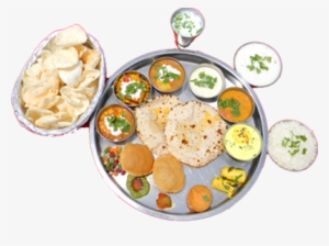 Gujrati Thali - Rajasthani Thali Png