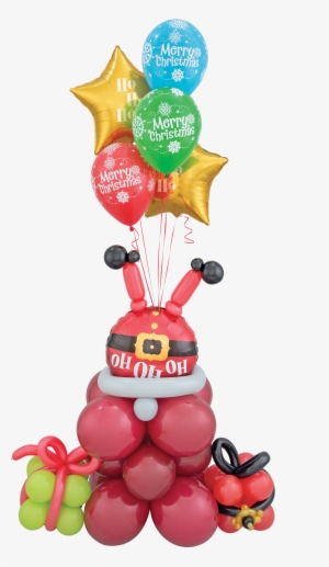 Santa Balloon Bouquet - Ho Ho Ho