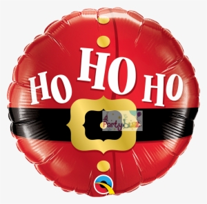 Ho Ho Ho Santa's Belt Foil Mylar Balloon | 18" | Qualatex