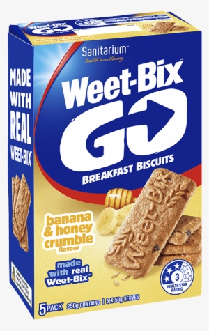 Sanitarium Weet-bix Go Breakfast Biscuits Vanilla