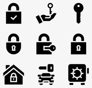 Keys Locks - Key And Lock Icon