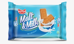 Malt And Milk Is Nutritious And Is Best Served With - Sandwich Cookies