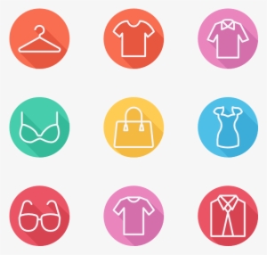 Clothes And Fashion Accessories - Fashion Flat Icon Png