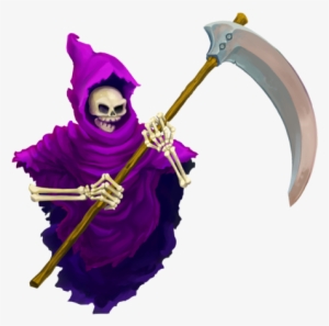 Grim Reaper Pixel Art