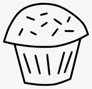 Pastry Cup Cake New Year Sweet Dessert Comments - Vector Graphics