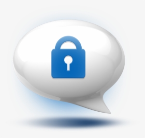 3d White Secure Messaging Featuredcontent - Message