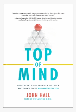 Top Of Mind Book Cover Mockup No Shadow