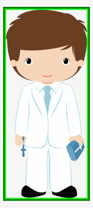 Marvelous Zwd Watch Dressup Boy Png Minus Clipart Of - Clipart Communion Boy Png