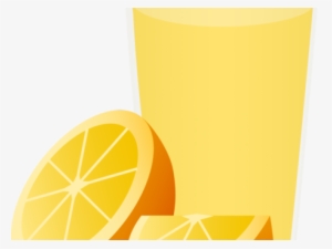 Drawn Glass Fruit Juice - Minimalism