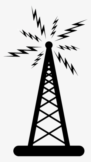 High Speed Internet In The Country - Radio Tower Vector