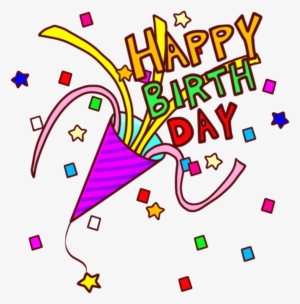 Birthday Bomb Star Colorful Party Hbd - Birthday