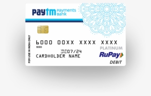 Benefits - Paytm Physical Debit Card