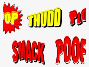Special Effects Clipart Comic Book - Sound Effects Clipart
