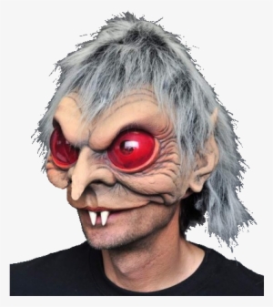 Vampire Half Head Mask - Half Vamp Cutie Head Mask