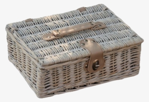 Provence 30cm Standard Empty Picnic Basket, £12 - Red Hamper Provence 30cm Standard Empty Picnic Basket