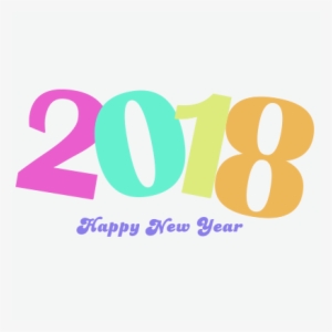 Happy New Year 2018 Stickers Messages Sticker-10 - Mustache Personalized Rectangular Stickers (sheet Of