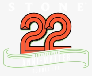 Stone 22nd Anniversary Anni-matter Double Ipa - Logo