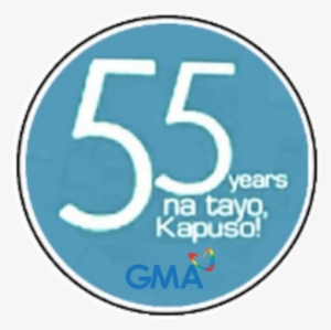 Gma 55th Anniversary 2d Logo - Logo